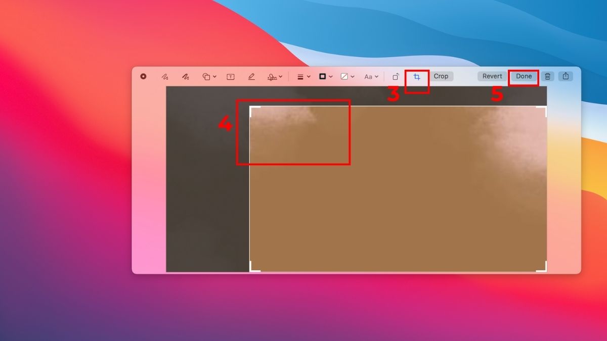 Cắt ảnh từ ảnh chụp màn hình bước 3
