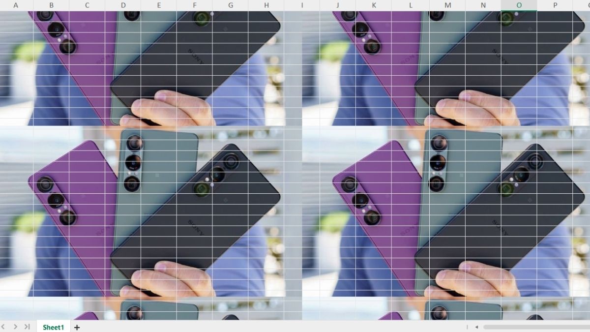 Cách chèn ảnh vào Excel làm nền cho bảng tính bước 3