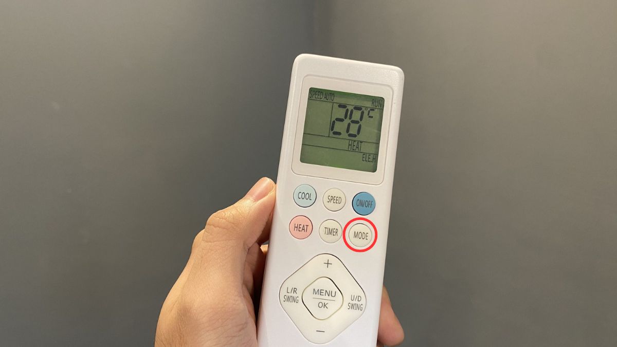 Chọn chế độ cho điều hòa