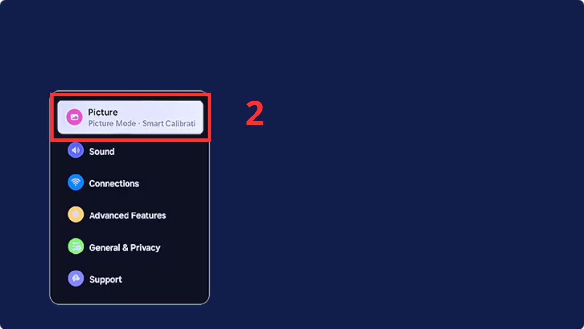 Cách khôi phục cài đặt hình ảnh về mặc định bước 2
