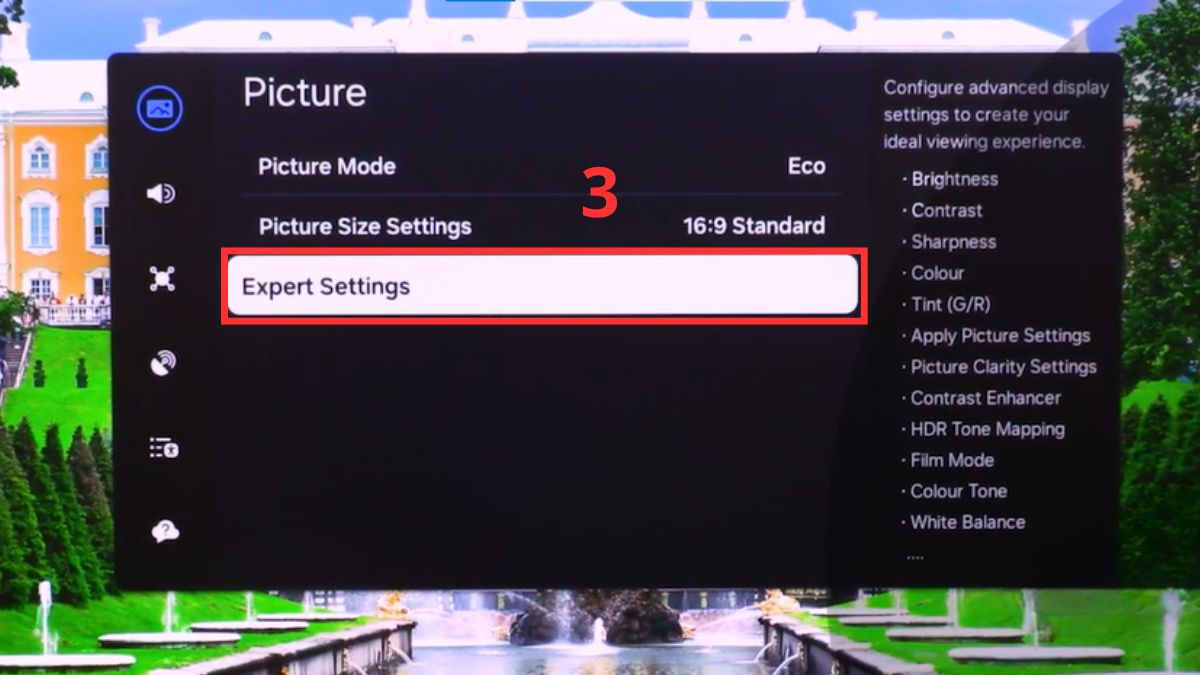 Cách khôi phục cài đặt hình ảnh về mặc định bước 3