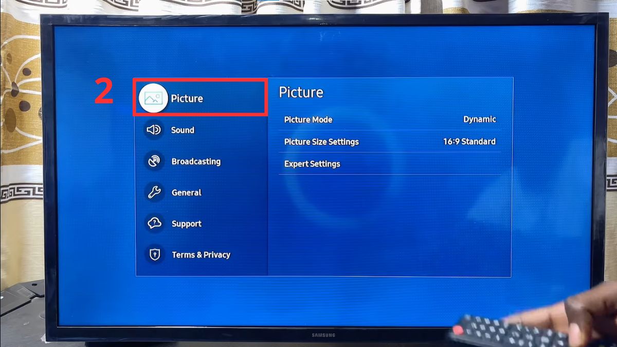 Điều chỉnh độ sáng bằng cài đặt Brightness bước 2