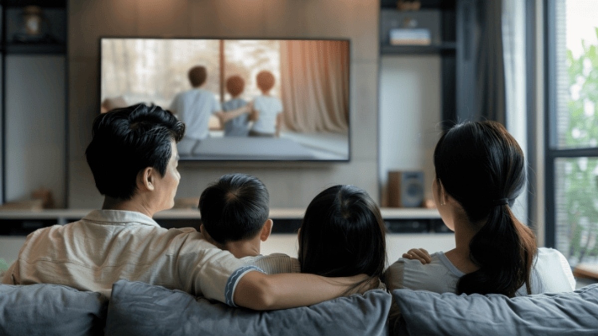 Vị trí đặt tivi ảnh hưởng trực tiếp đến độ tương phản và độ trung thực màu sắc