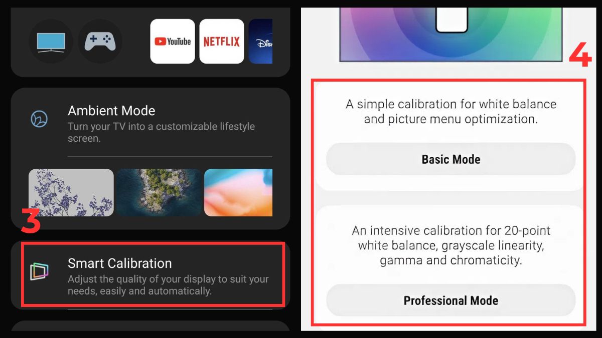 Cách chỉnh màu tự động bằng điện thoại bước 2