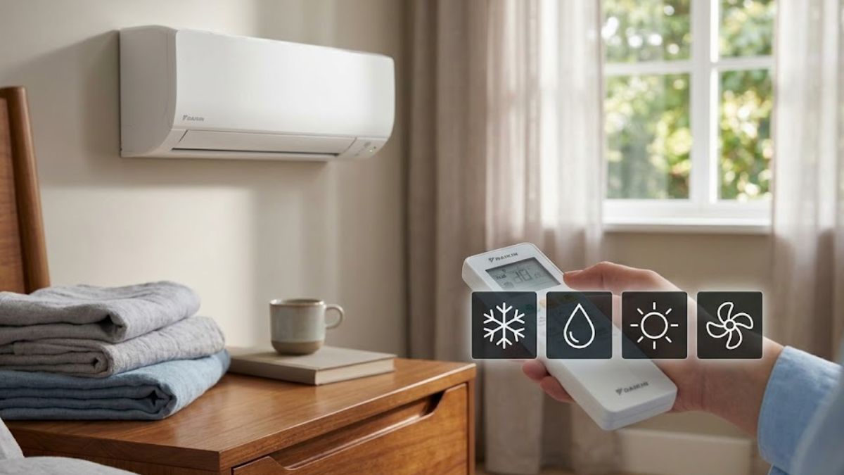 Giới thiệu các chế độ trên máy lạnh Daikin