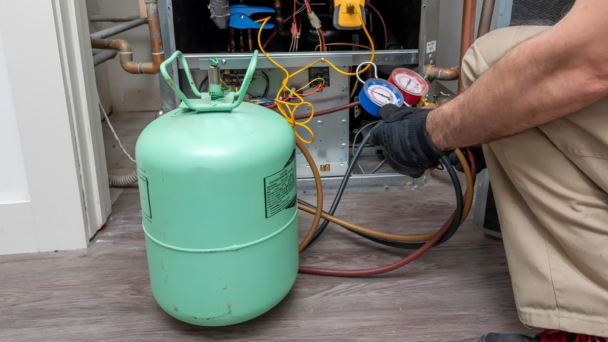 Hệ thống bị thiếu gas hoặc gặp sự cố rò rỉ gas