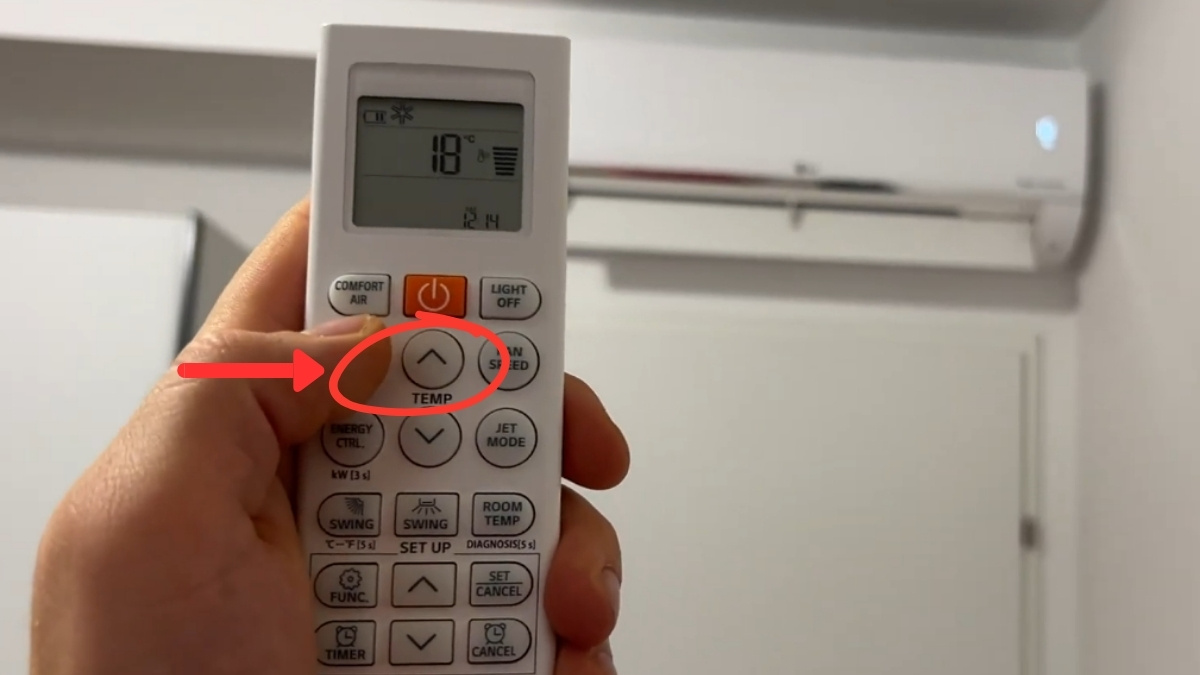 Cài đặt nhiệt độ tối ưu