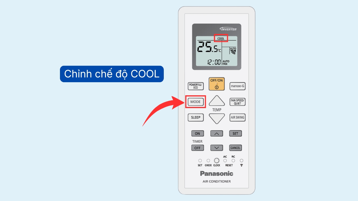 Sử dụng chế độ COOL thông minh