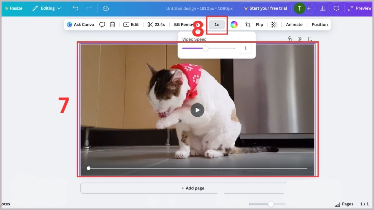 Kết hợp với Canva để chỉnh tốc độ video trong PowerPoint bước 2 1