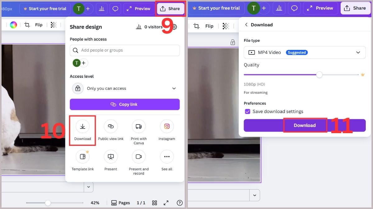 Kết hợp với Canva để chỉnh tốc độ video trong PowerPoint bước 2 2