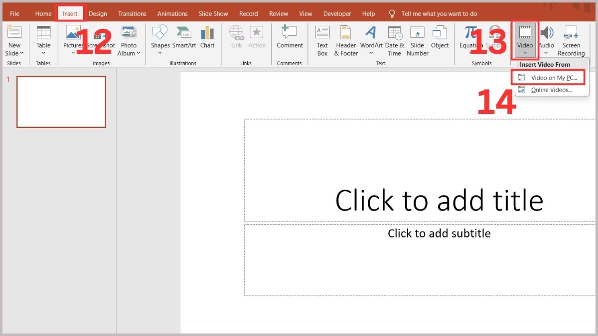 Kết hợp với Canva để chỉnh tốc độ video trong PowerPoint bước 3