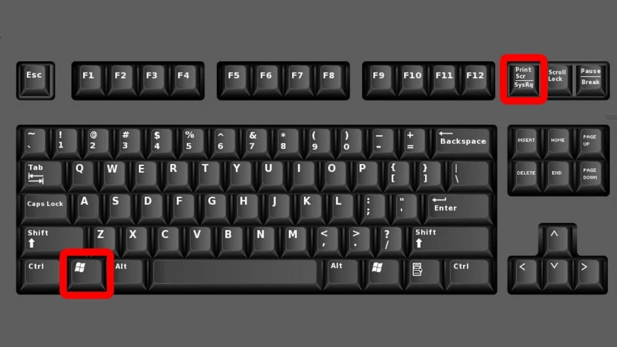 Cách chụp màn hình Excel bằng bàn phím máy tính Windows