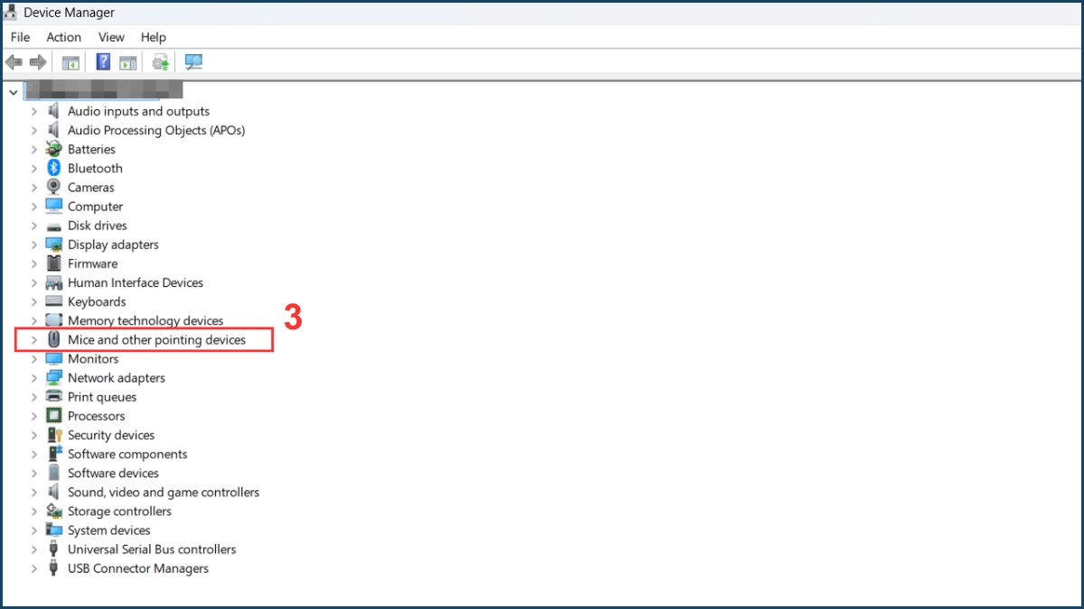 Cập nhật driver touchpad bước 2