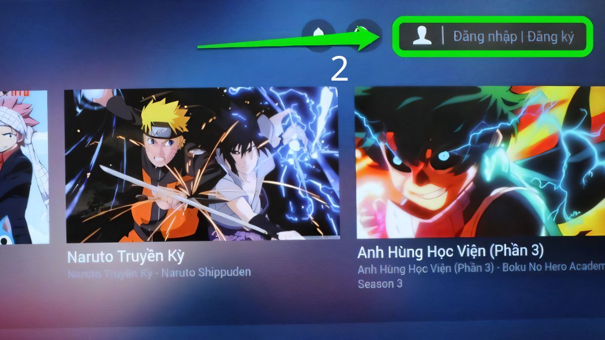 Hướng dẫn cách đăng nhập FPT Play trên tivi đơn giản bước 2