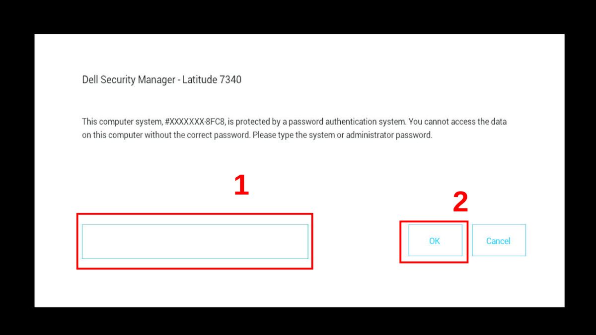 Vào BIOS của laptop DELL để cài đặt mật khẩu