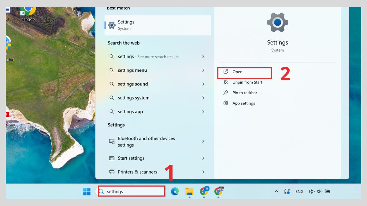 Kích hoạt chế độ hiệu suất cao trong Power Mode để máy tính chạy hết công suất bước 1