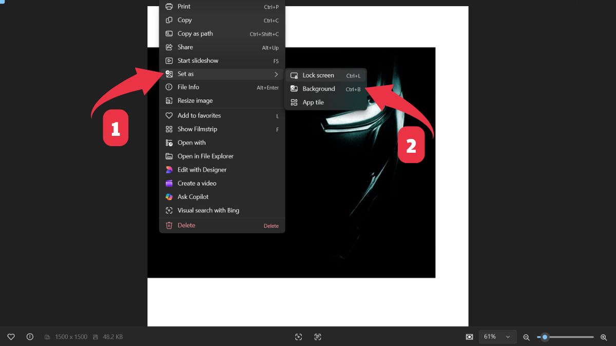 Đổi trực tiếp hình nền máy tính Win 10 từ ảnh cá nhân hoặc ảnh đã tải về