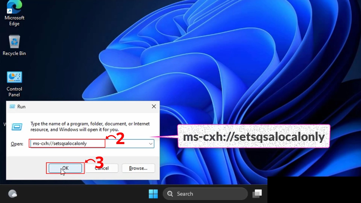Sử dụng tính năng Security Questions bước 2