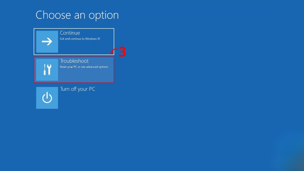 Khôi phục máy bằng chế độ Safe Mode hoặc Command Prompt bước 2