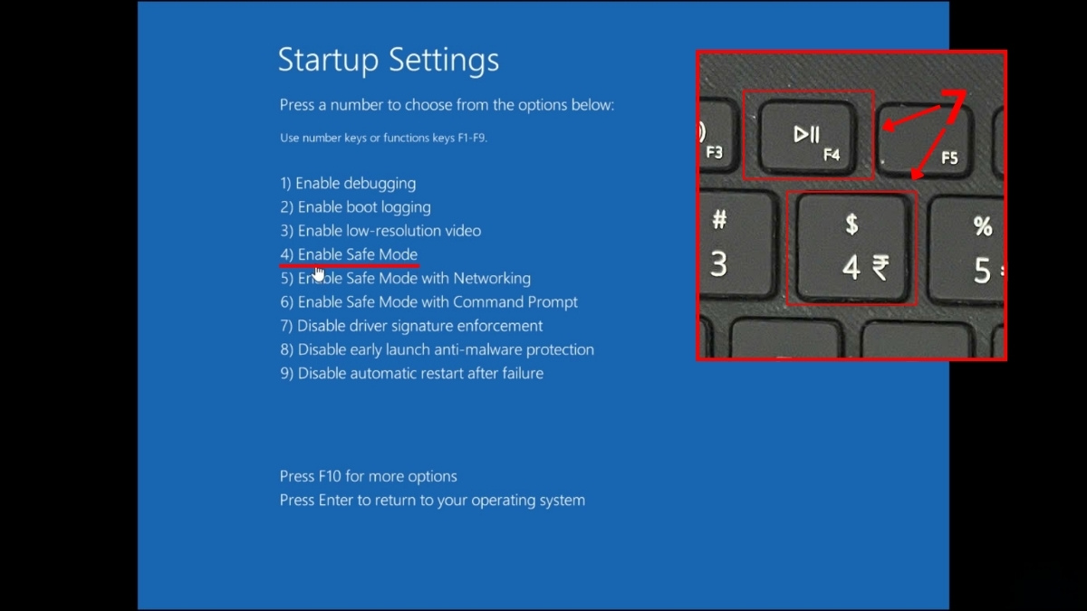 Khôi phục máy bằng chế độ Safe Mode hoặc Command Prompt bước 5 1