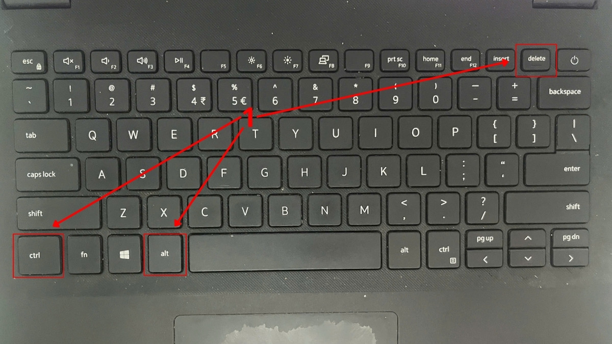 Đổi mật khẩu bằng tổ hợp phím Ctrl + Alt + Delete bước 1