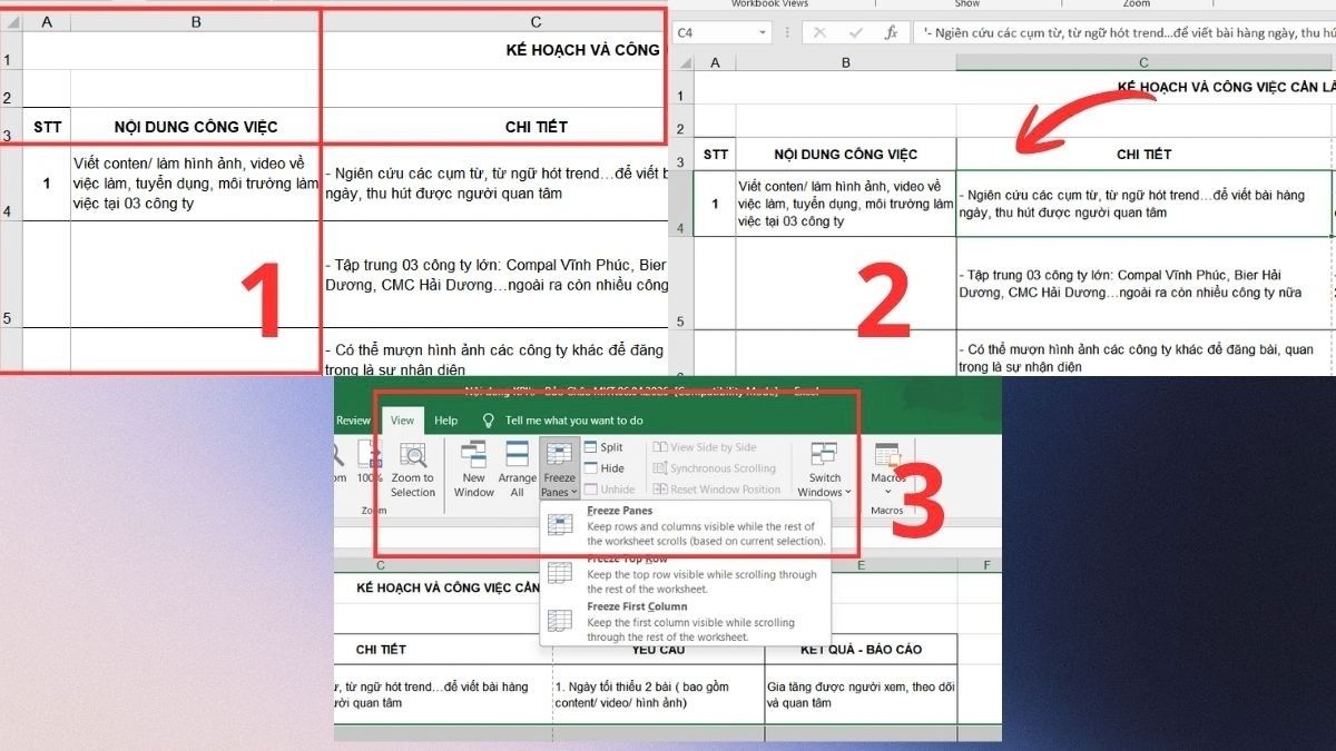 Tự động khóa dòng bằng VBA cho dữ liệu lớn