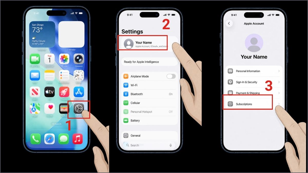 Cách hủy Canva Pro trên iPhone và iPad bước 1