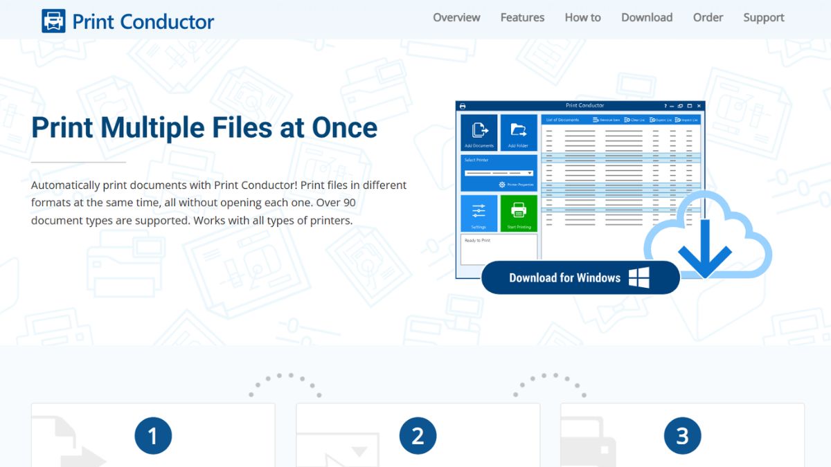 Cách in nhiều file PDF cùng lúc bằng những công cụ trực tuyến khác bước 1
