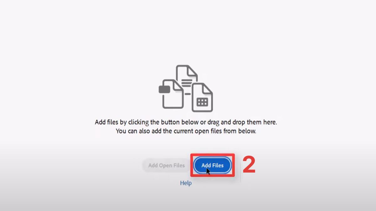 Cách in nhiều file cùng lúc với phần mềm Adobe Reader bước 2