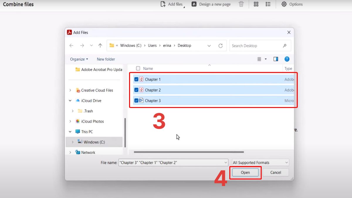 Cách in nhiều file cùng lúc với phần mềm Adobe Reader bước 3