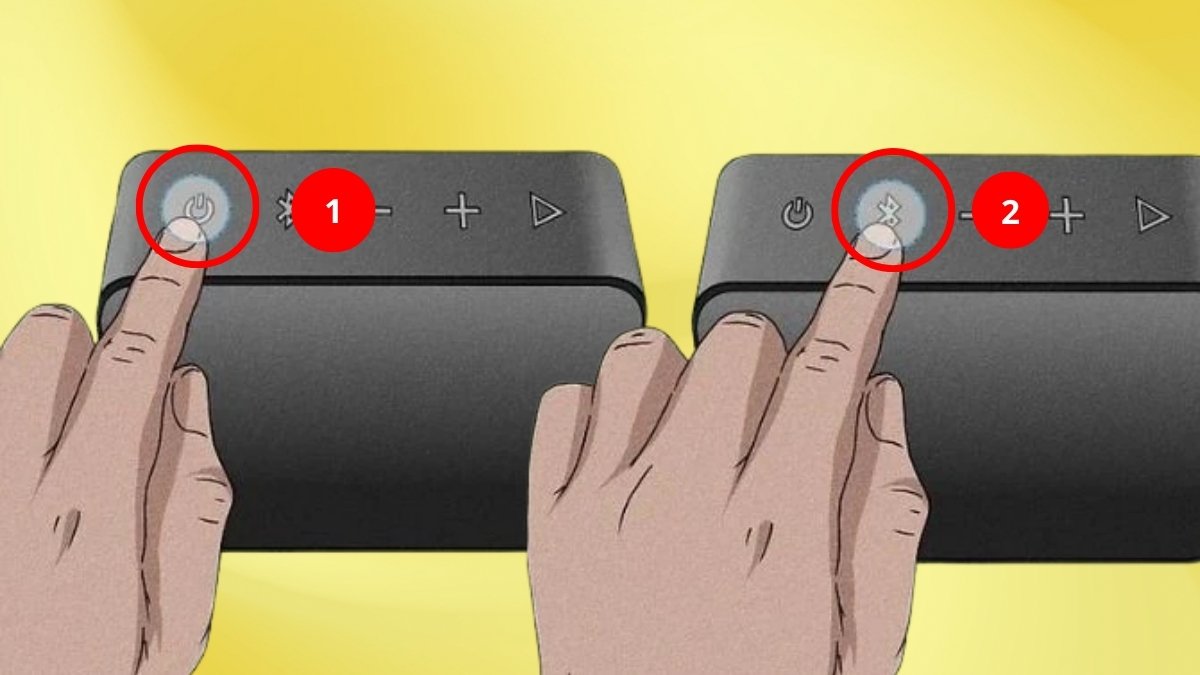 Cách kết nối loa với tivi Samsung bằng Bluetooth bước 1