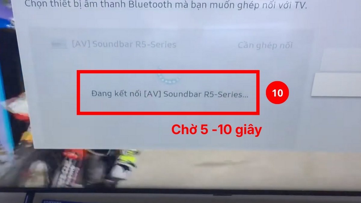 Cách kết nối tivi Samsung với Soundbar bước 5