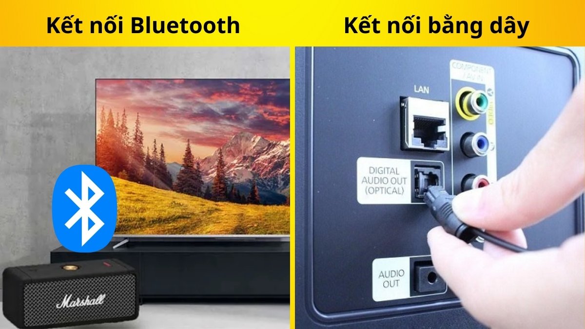 So sánh kết nối Bluetooth và kết nối bằng dây