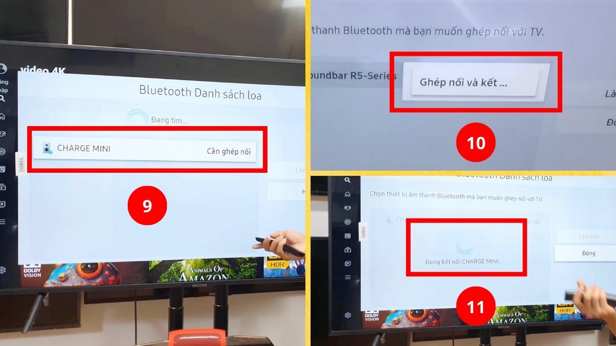 Cách kết nối loa với tivi Samsung bằng Bluetooth bước 5