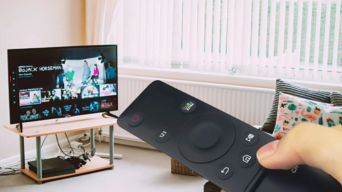 Hướng dẫn cách kết nối Remote với tivi Samsung đơn giản bước 1