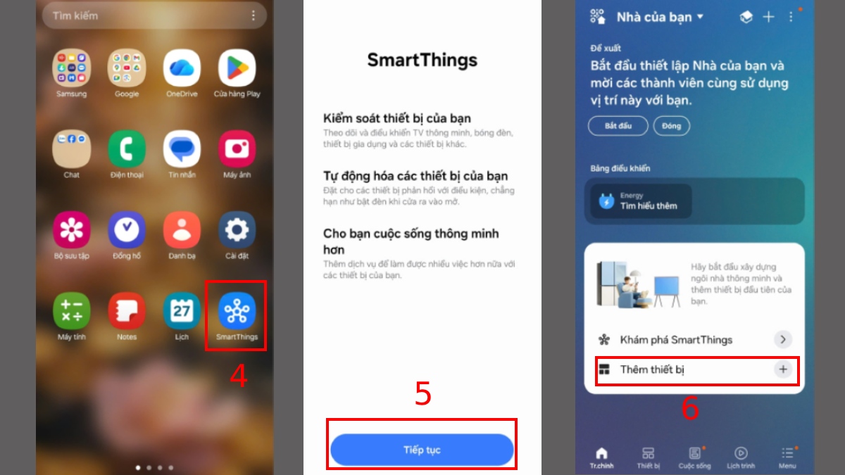 Cách mở tivi Samsung khi điều khiển không hoạt động bước 2