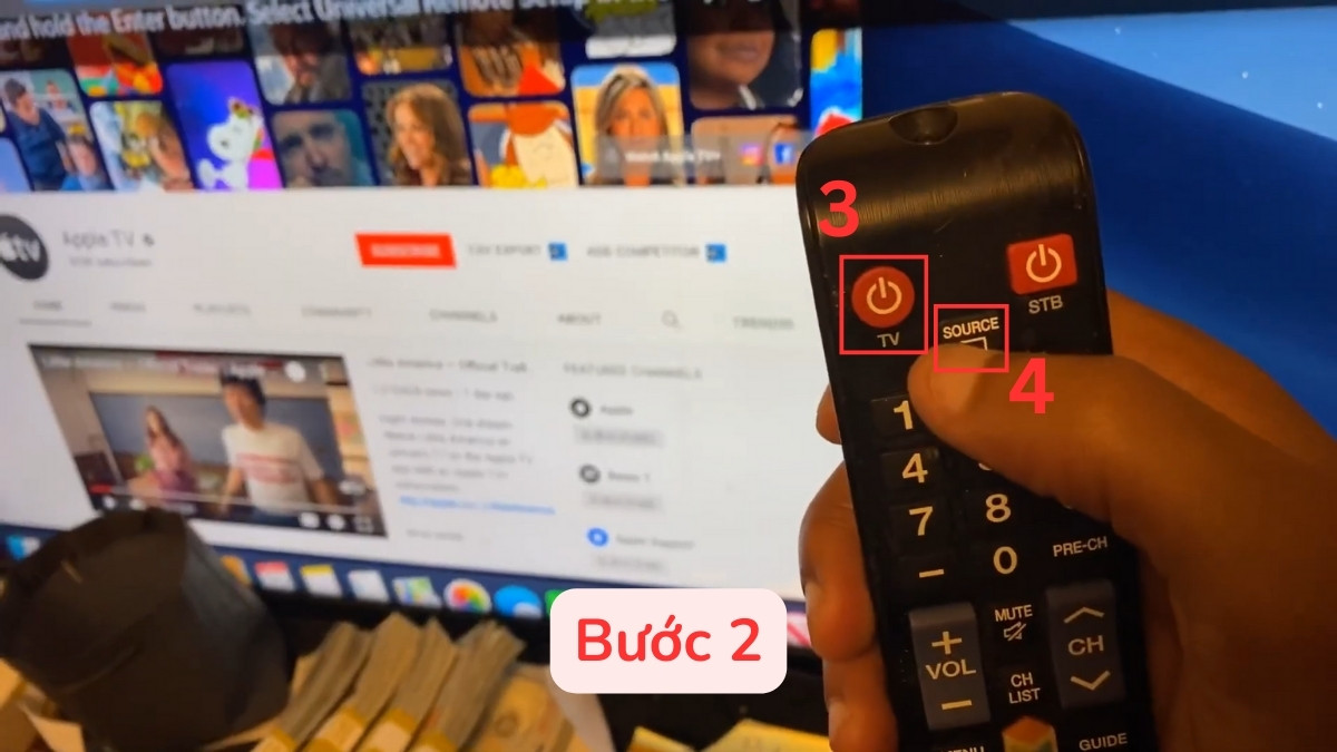 Kết nối tivi với truyền hình cáp thông qua cổng HDMI bước 2 (Hình minh họa)