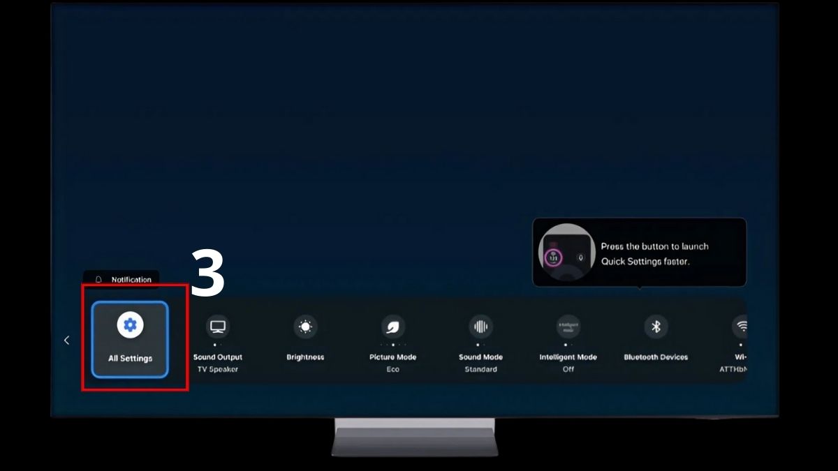 Kết nối trực tiếp qua Menu Cài đặt bước 2