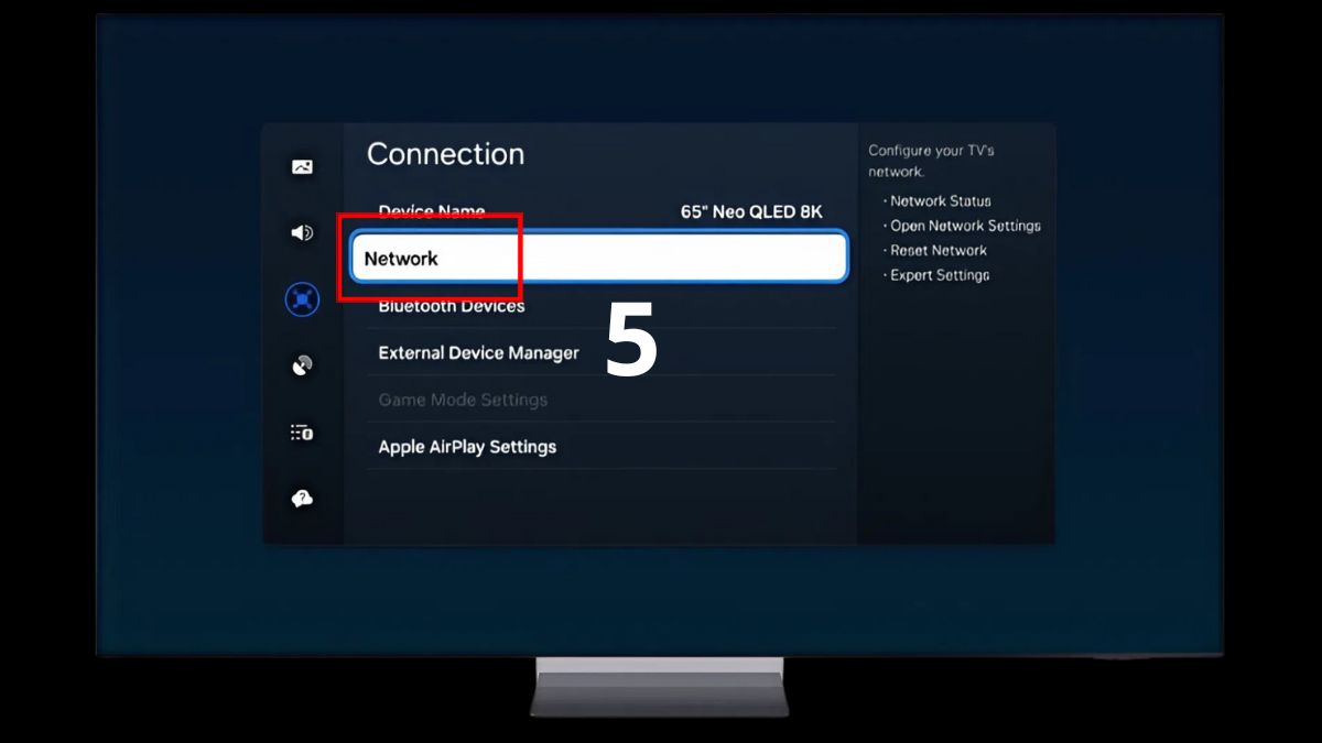 Kết nối trực tiếp qua Menu Cài đặt bước 2 3