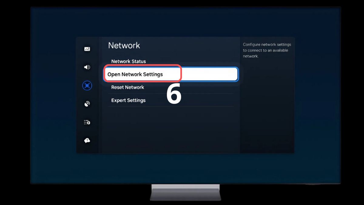 Kết nối trực tiếp qua Menu Cài đặt bước 3