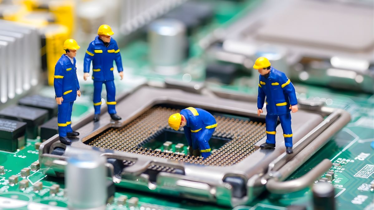 Kiểm tra và vệ sinh máy tính định kỳ để ngăn ngừa tình trạng màn hình máy tính đổi màu