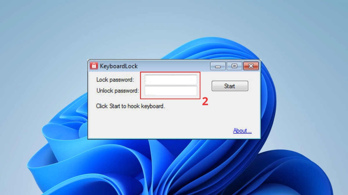Cách khóa bàn phím laptop Dell bằng KeyboardLock bước 2