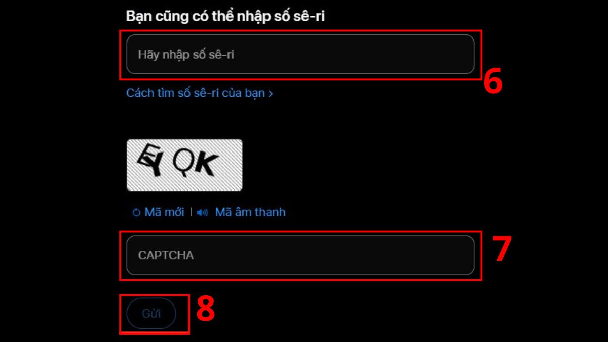 Cách lấy số Seri để kiểm tra iPad cũ bước 3