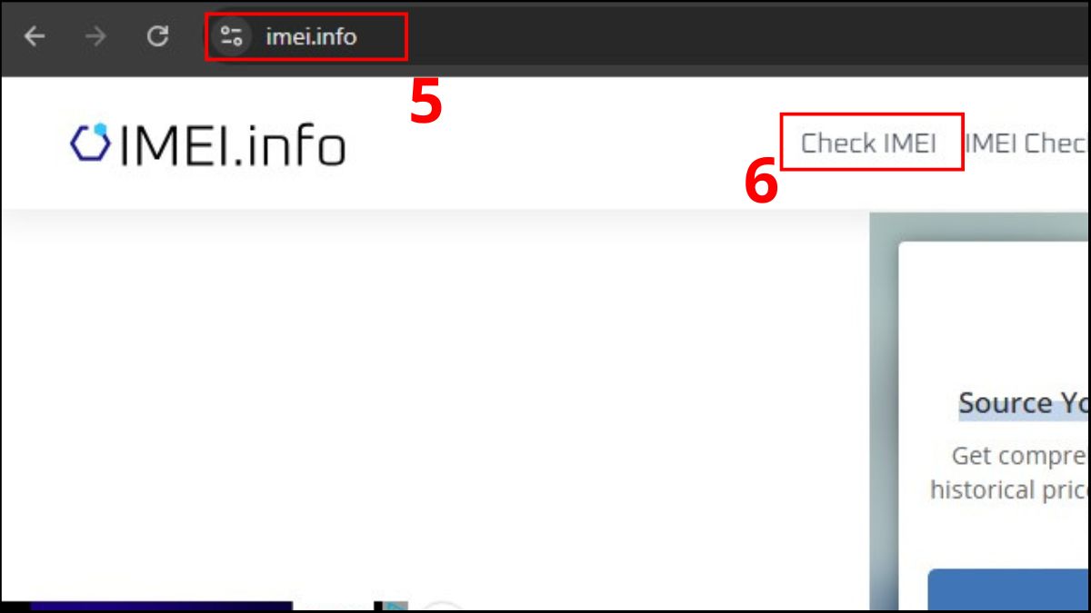 Kiểm tra IMEI của iPad cũ bước 2