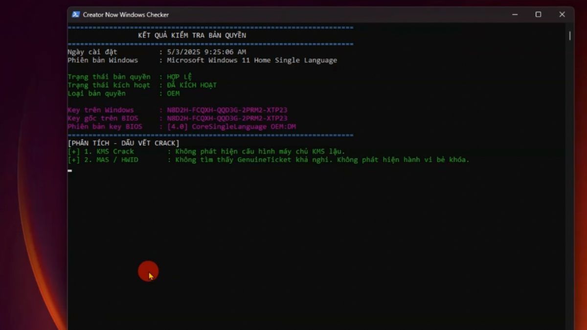 Cách kiểm tra Windows bằng PowerShell bước 3