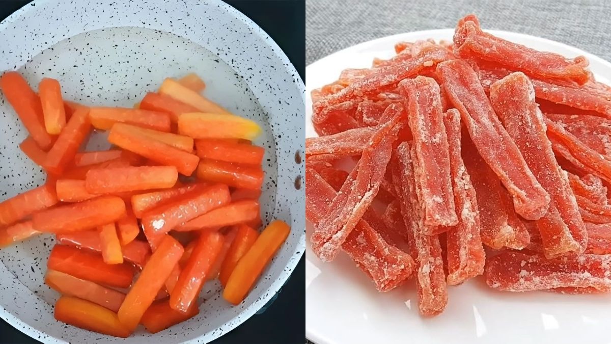 Cách làm mứt đu đủ chín bước 3 (Hình minh họa)
