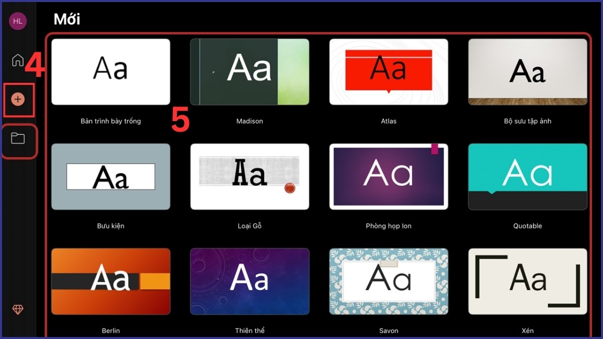 Hướng dẫn cách làm PowerPoint trên iPad chi tiết A - Z bước 2