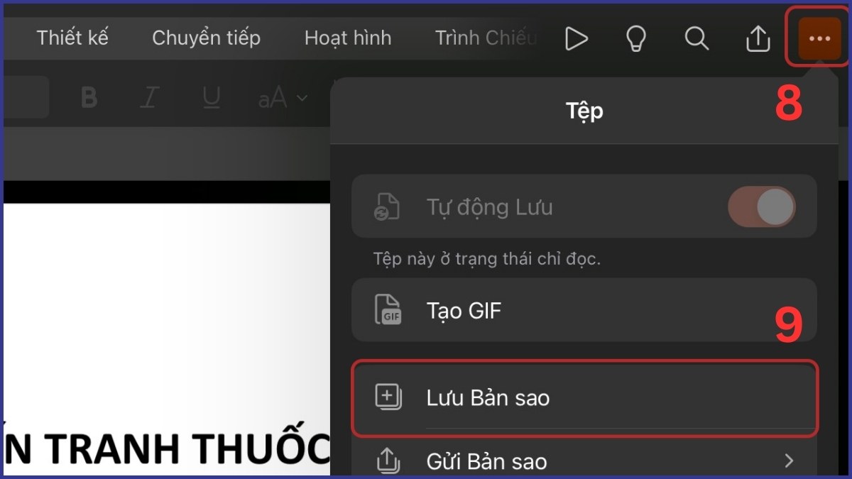 Hướng dẫn cách làm PowerPoint trên iPad chi tiết A - Z bước 5