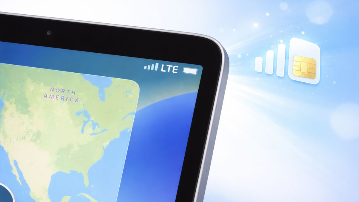 Kiểm tra iPad đã nhận SIM hay chưa