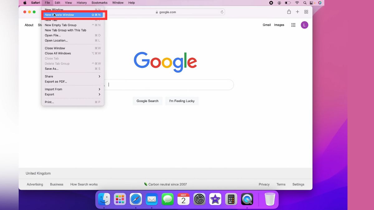 Mở tab ẩn danh trên Safari bước 2